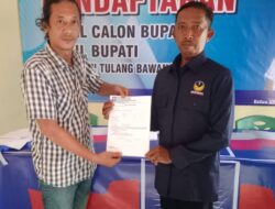 Sobri Makin Mantapkan Hati, Ambil Formulir Balonbup di DPD PAN Tubaba