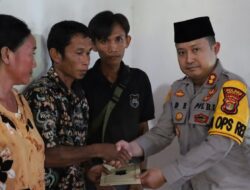 Kapolres Mesuji Kunjungi Rumah Orang Tua Korban Pembunuhan
