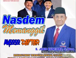DPD NasDem Tubaba Buka Penjaringan Balonkada Tanpa Mahar