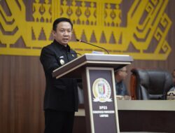 DPRD Pringsewu Gelar Paripurna  Rekomendasi Hasil Pembahasan LKPJ Kepala Daerah