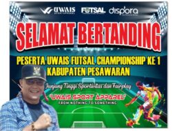 Kades Merdi Buka Turnamen Uwais Futsal