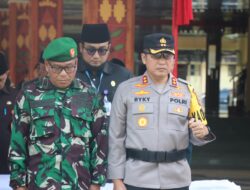 Kapolres Lambar Hadiri Upacara Peringatan Hakitnas yang Ke – 116 Tahun dan Hardiknas Tahun 2024