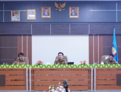 Marindo Kurniawan Ikuti Rakor Penyusunan Evaluasi Triwulan Satu