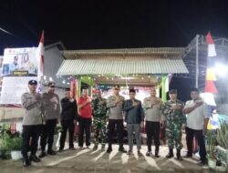 Wakapolres Sugandhi Saksikan Penilaian Lomba Satkamling di Dua Desa