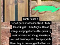 Studio Keramik Tubaba Dirusak, Masyarakat Geram