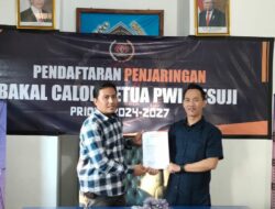 Nara Sukarna Kandidat Pertama yang Ambil Berkas Pendaftaran Calon Ketua PWI Mesuji