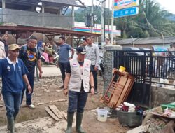 Tanggap Darurat, Bupati Dendi Tinjau Lokasi Banjir di Dua Kecamatan