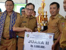 Pj Bupati  Mesuji Sambut Tim Penilai Lomba Desa Tingkat Provinsi