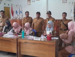 Bersama Puskesmas, Pemdes Sukadadi Gelar Pengukuran dan Intervensi Pencegahan Stunting 2024