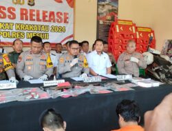 Polres Mesuji Gelar Press Release Ops Sikat Krakatau 2024