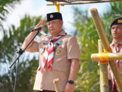 Pemkab Mesuji Peringati Hari Pramuka ke-63 di Kecamatan Rawajitu Utara