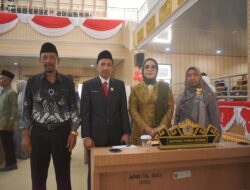 Ukir Sejarah, Bintang Resmi Dilantik Jadi Anggota DPRD Mesuji Periode 2024-2029