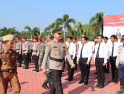 Jelang Pilkada, Polres Mesuji Apel Gelar Pasukan Ops Mantab Krakatau 2024