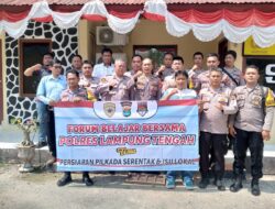 Polres Lamteng Gelar Forum Belajar Bersama ke Polsek Jajaran