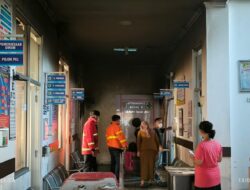 Ruang KIA Puskesmas Bernung Terbakar
