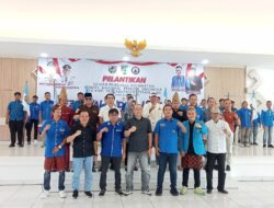 Kadispora Wakili Bupati Dendi Hadiri Pelantikan DPK KNPI se- Pesawaran