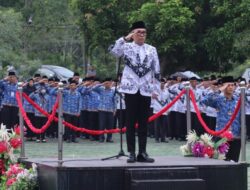 Bupati Raden Adipati Surya Peringati Hari Guru dan HUT PGRI Ke-79 Di Way Kanan