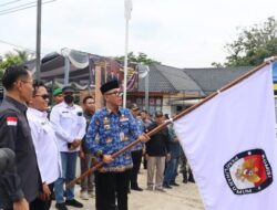 Bupati Adipati Lepas Distribusi Logistik Pilkada Serentak 2024 di Way Kanan