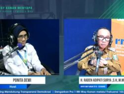 Bupati Adipati Tekankan Peningkatan Pelayanan Publik dan Pencegahan Korupsi pada Dialog Way Kanan Menyapa