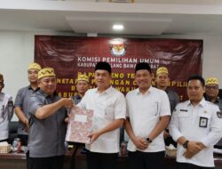 KPU Tubaba Tetapkan Nona Menang Pilkada 2024