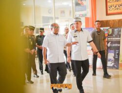 Bupati Dendi Ramadhona Terima Kunjungan Kerja dan Silaturahmi Pj. Gubernur Lampung