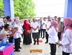 Bupati Dendi Dampingi Pj. Gubernur  Monitoring Pelayanan Kesehatan Gratis di Puskesmas Gedong Tataan