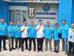 Kepala BNNK Way Kanan, Yakin PWI Profesional Dalam Pemberitaan