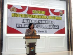 Jelang Keputusan MK Kapolres Pesawaran Minta Elemen Masyarakat Jaga Kondusifitas