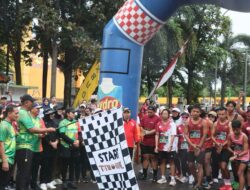 Ini kata Wabup dan Kapolres Lamteng, Saat Hadiri Soekarno Run Bertajuk Event Titik Kumpul di Tugu Kopiah Emas