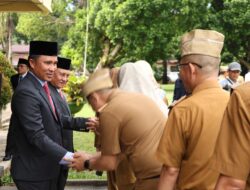 Pimpin Apel, Parosil Ajak Seluruh ASN Tingkatkan Etos Kerja dan Kekompakan