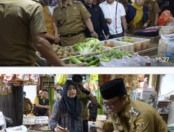 Sidak ke Bandarjaya Plaza, Bupati Lamteng Pastikan Stok Pangan Aman Harga Terjangkau