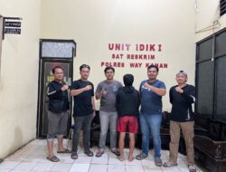 Pemerasan di Jalinsum Way Kanan Dibekuk Polisi