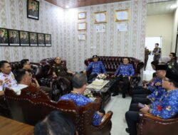 Perkuat Sinergi, Bupati Parosil dan Wabup Mad Hasnurin Sambangi Kantor Forkopimda