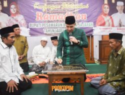 Silaturahmi Ramadhan, Bupati Dendi Kunjungi Masyarakat Kecamatan Way Ratai dan Padang Cermin