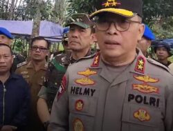 Tinjau TKP Kapolda Temukan 12 Selongsong Peluru