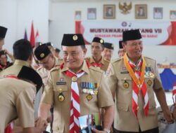 Wabup Tekankan Persatuan NKRI pada Muscab VII Pramuka Lampung Barat