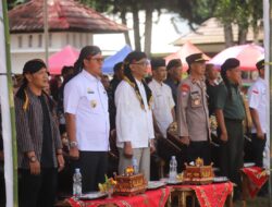 Semarak Halal Bihalal Pujakesuma Lampung Barat Silaturrahmi Dipererat, Budaya Lokal Dihidupkan Kembali
