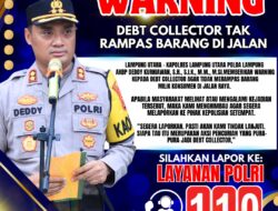 Kapolres Lampura akan Tindak Tegas Debt Collector Rampas Barang Konsumen di Jalan