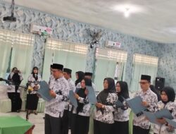Haidir Yusuf Nahkodai PGRI Cabang khusus Lampung Utara