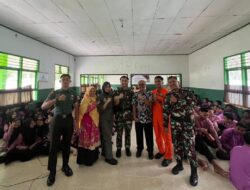 Skadron 12/AJY Berikan Wawasan Kebangsaan Kepada Siswa SMAN 1 Way Tuba