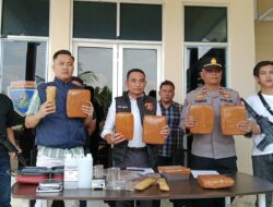 Berbekal Nyanyian Pengecer, Sat Resnarkoba Lamteng Gulung 6 Bandar dari 3 Kabupaten