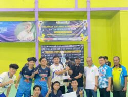 Kejari Tubaba Apresiasi AJF Gelar Turnamen Futsal