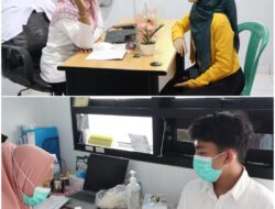 Pegawai BPN Mesuji Ikuti PKG di Puskesmas Brabasan