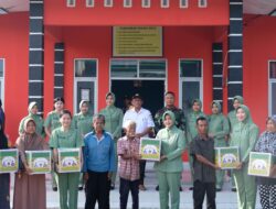 HUT Skadron 12/Amur Jaya Yudha ke-13, Persit Kartika Chandra Kirana Ranting 10 Laksanakan Baksos
