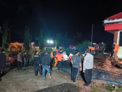 Hujan Lebat Sebakan Pohon Tumbang di Sejumlah Titik di Way Kanan