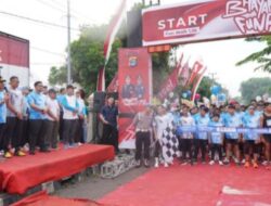 Wali Kota Metro Lepas Bhayangkara Fun Run 2025 Ajak Masyarakat Hidup Sehat Dengan Berolahraga