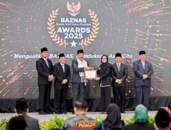 Lagi, Pemkab Pesawaran Terima Penghargaan Baznas Award 2025