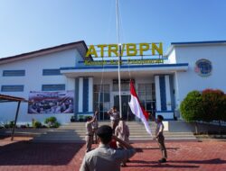 Kepala Kantor Pertanahan Pesawaran Gelar Upacara Peringatan ke-65 HANTARU
