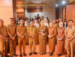 Diskominfotik Lamteng Gelar Sertijab Antara Pejabat Lama dan Pejabat Baru