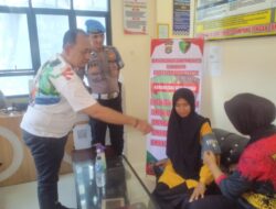 Bentuk Kepedulian Polres Lamteng Siagakan Layanan Kesehatan untuk Pemohon SKCK